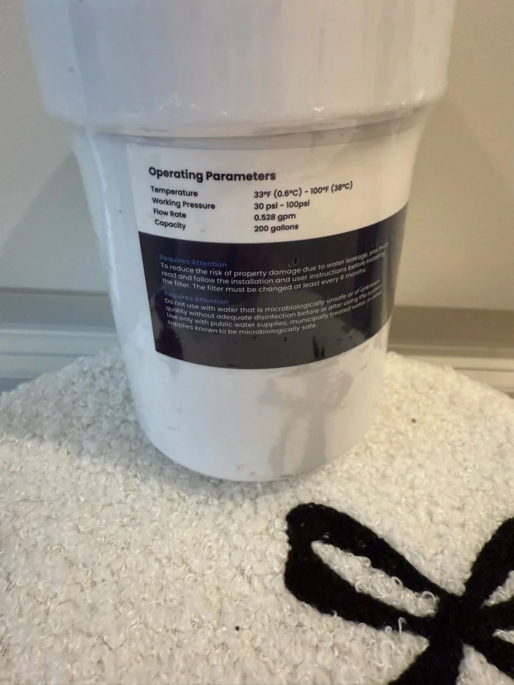 Glacier Fresh GF-MWF White Ice & Water Refrigerator Filter